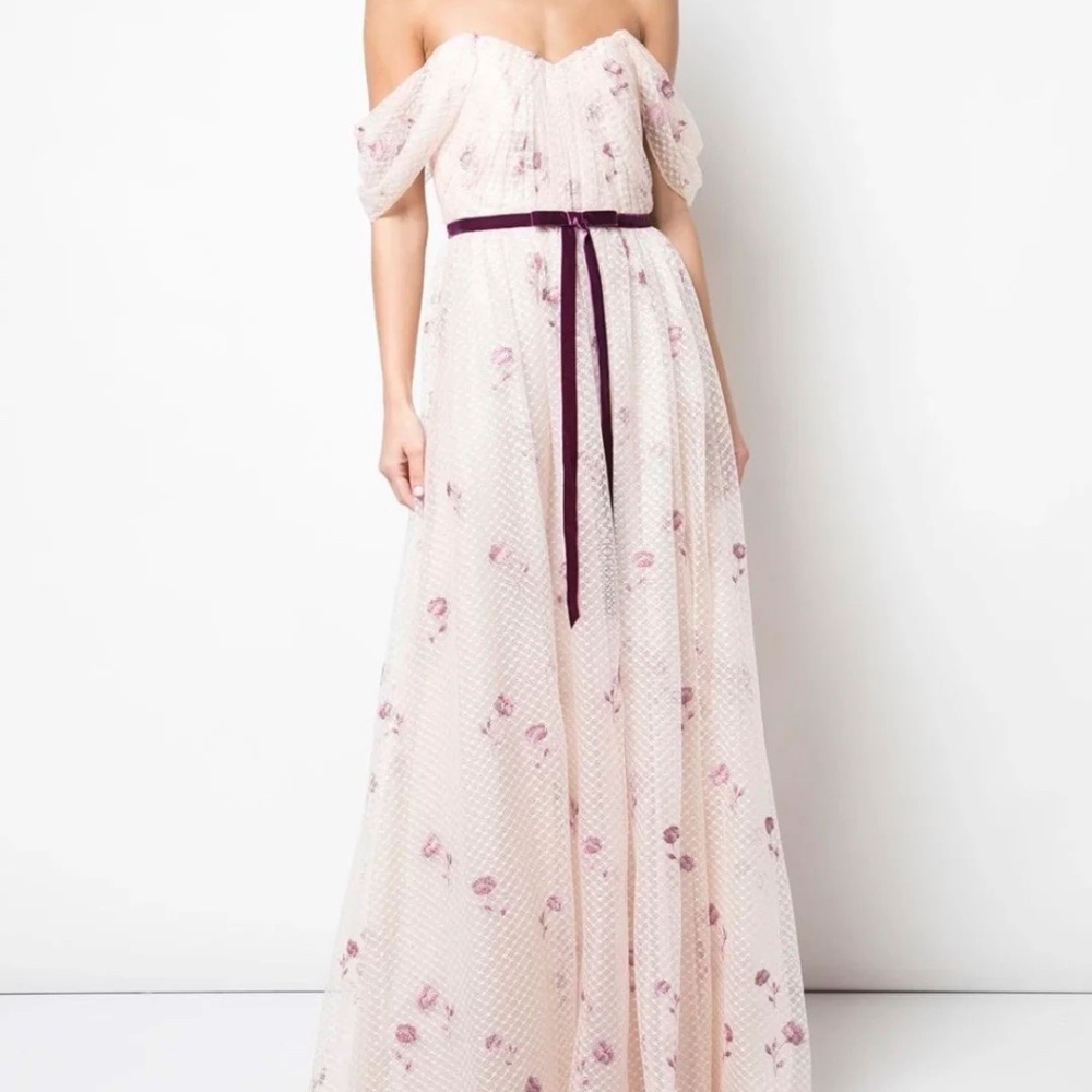 Marchesa Notte Tulle Gown